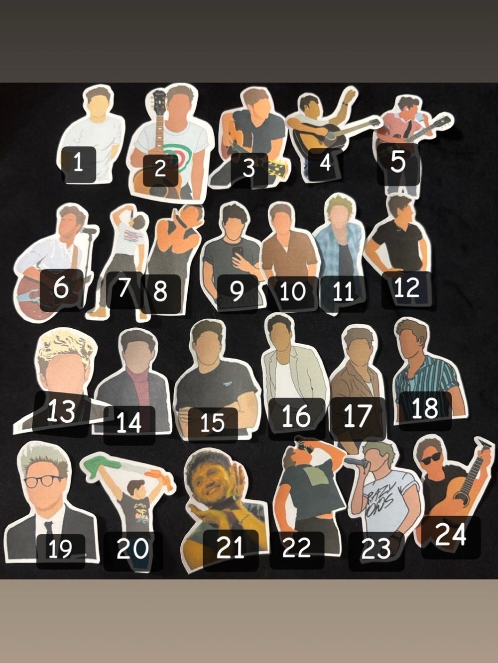 Niall Horan Sticker Packs - Picture 11 of 13
